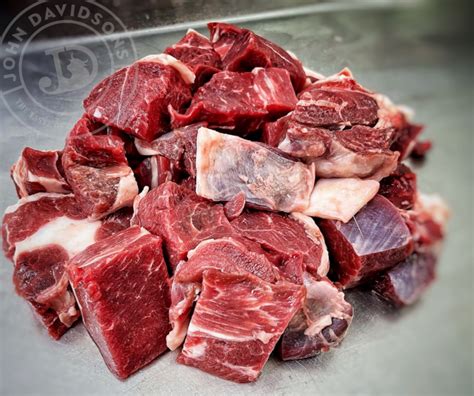 Cabrito Goat Diced Boneless Loin John Davidsons