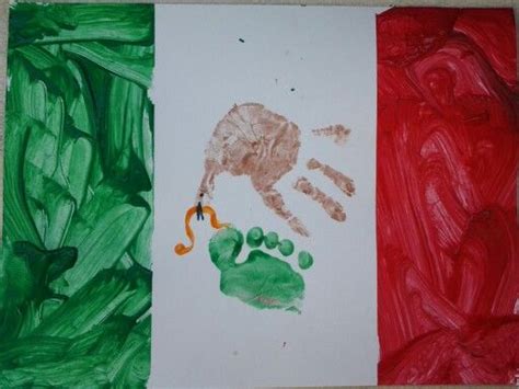 Mexican Flag Painting at PaintingValley.com | Explore collection of ...