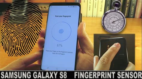 Samsung Galaxy S8 Fingerprint Sensor Youtube