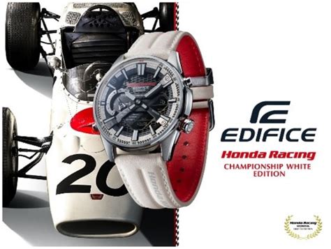 Casio To Release Edifice Collaboration Model With Honda Racing