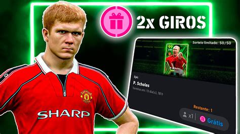 Scholes Epico Gr Tis Giros Pack Open No Efootball Youtube