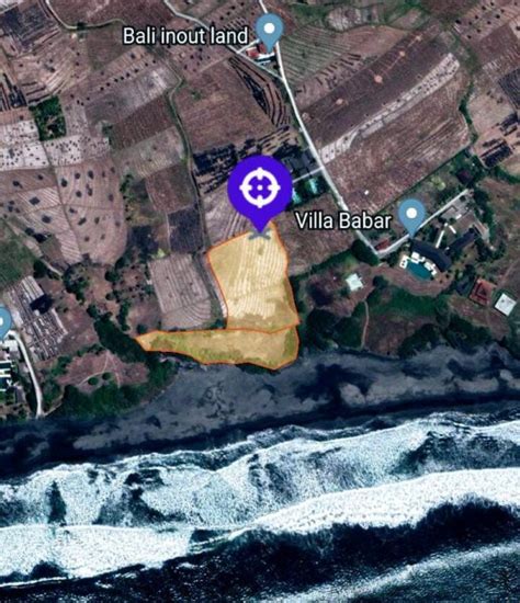 Dijual Tanah Los Pantai Tabanan Beraban Bali MELEBAR Ke Pantai Tanah