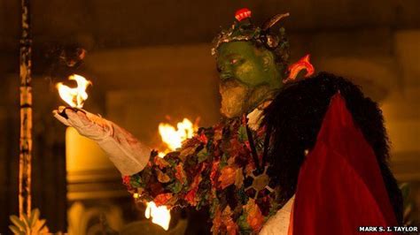 Samhuinn Fire Festival In Edinburgh Marks Start Of Winter Bbc News