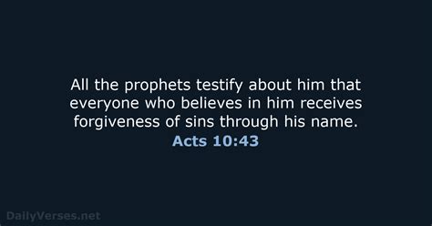 Acts 10 43 Bible Verse Nrsv