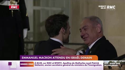 Emmanuel Macron Attendu En Isra L Mardi