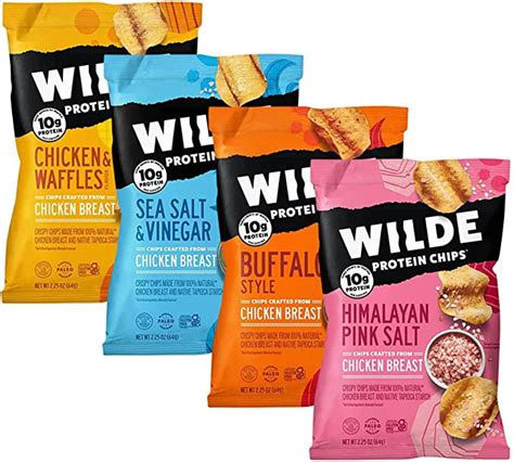 WILDE Protein Chips - 1.34 Ounce Bag - Various Flavors