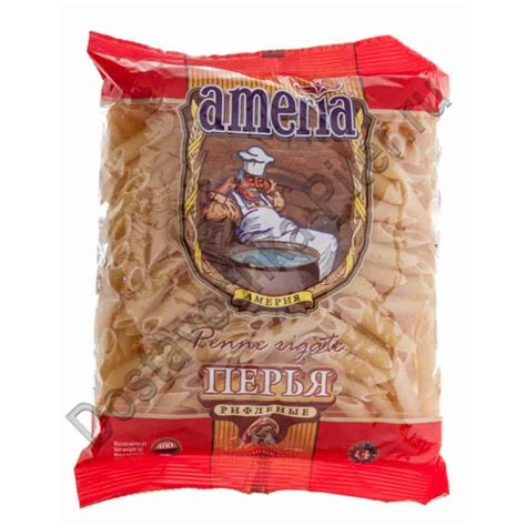 Макароны Ameria Перья рифленые 400г