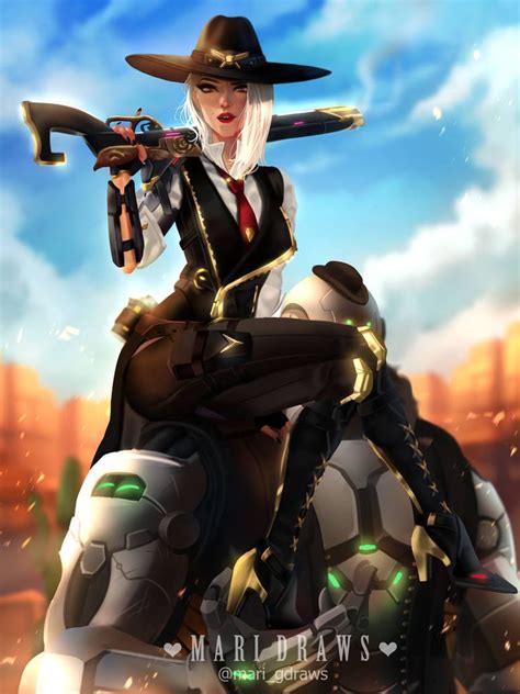 Overwatch Ashe Sfw By Cosmogirll On Deviantart Overwatch Zelda