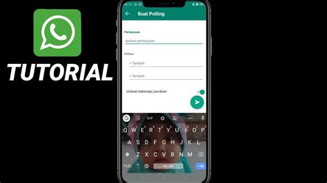 Cara Buat Polling Di Whatsapp Dengan Mudah Youtube