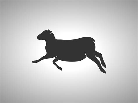 sheep vector silhouette 21623273 Vector Art at Vecteezy