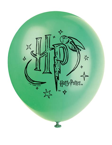 Harry Potter Ballons Partydeko 8 Stück bunt 30cm günstige Faschings