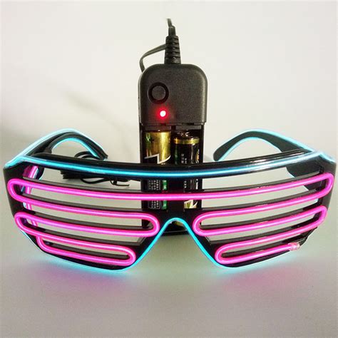 Smart Remote Control El Glasses El Wire Fashion Neon Led Light Up