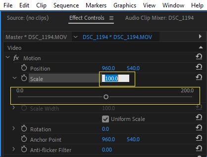 How To Set Or Change Frame Size In Adobe Premiere Pro