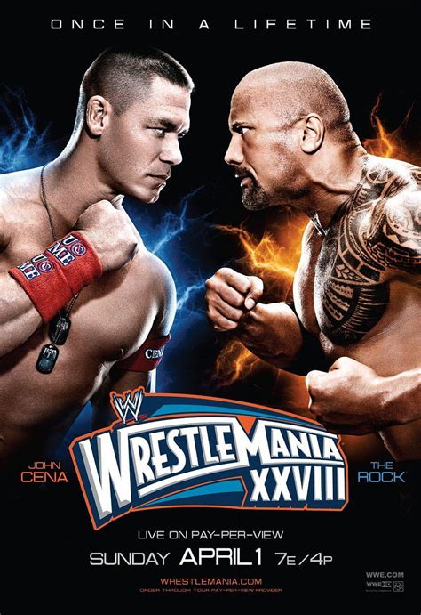 Wrestlemania 28 John Cena Vs The Rock John Cena Vs The Rock Hd Phone