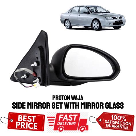 Proton Waja Side Door Mirror Auto Set 3wyre LH RH Shopee Malaysia