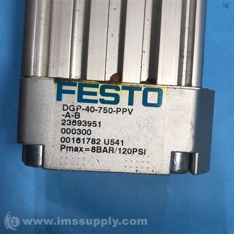 Festo Dgp Ppv A B Pneumatic Linear Actuator Ims Supply