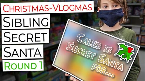 Merry Vlogmas 2020 Day 8 Sibling Secret Santa Round 1 Caleb Is