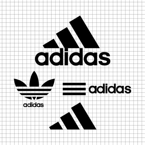 Adidas Logo Vector Svg Cricut Svgcosmos