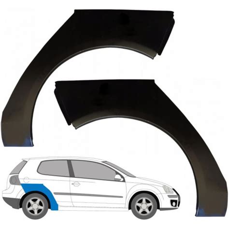 Dorpel Reparatiepanel Rechts Links Set Vw Golf