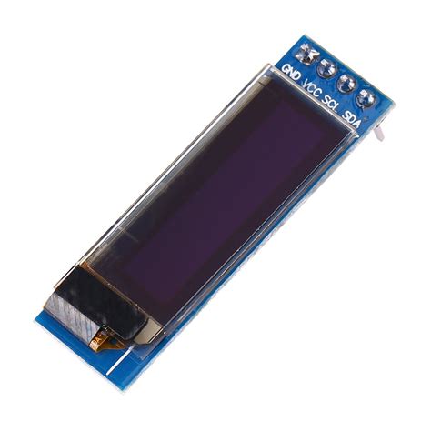 Pc Iic I C Oled Display Module X Blue Color Character Diy