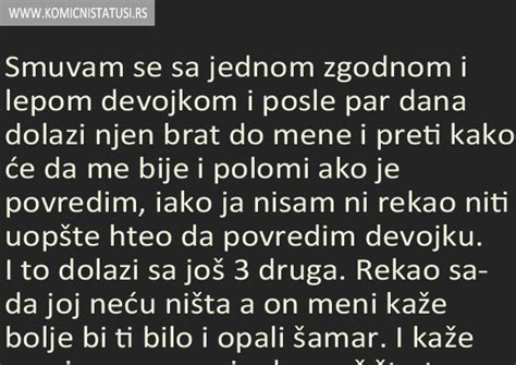 Ispovest Smuvam Se Sa Jednom Zgodnom I Lepom Devojkom I Posle Par Dana