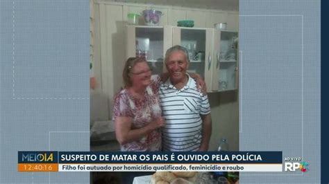 Em Depoimento à Polícia Filho Suspeito De Matar Os Pais Idosos Diz Não