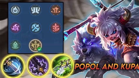 Popol And Kupa Build And Emblem Popol And Kupa Best Build