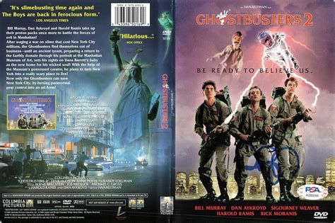 Dan Aykroyd Signed Dvd Cover Psa Dna Ghostbusters Movie Autographia