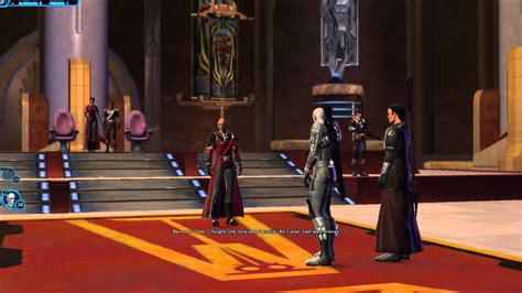 Swtor Imperial Agent Story Cutscenes Pt Chapter One Alderaan