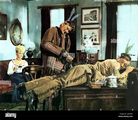 JOAN SIMS, PERCY HERBERT, SID JAMES, CARRY ON COWBOY, 1965 Stock Photo ...