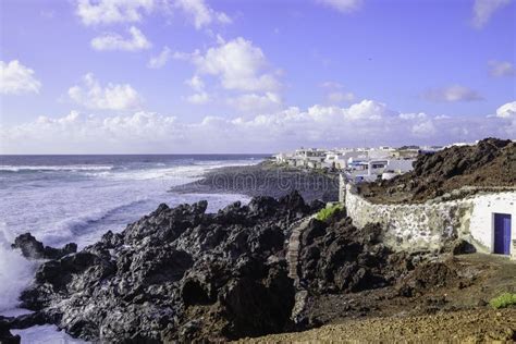 Lanzarote Landscape Editorial Stock Image Image Of Architectures