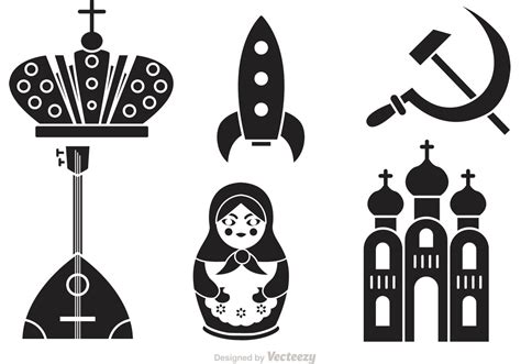 Russian Culture Vector Icons - Download Free Vector Art, Stock Graphics & Images