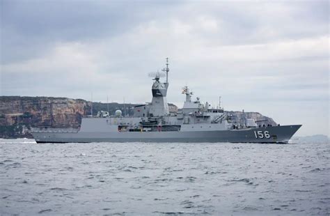 Royal Australian Navy S Fifth ANZAC Class Frigate HMAS Toowoomba To