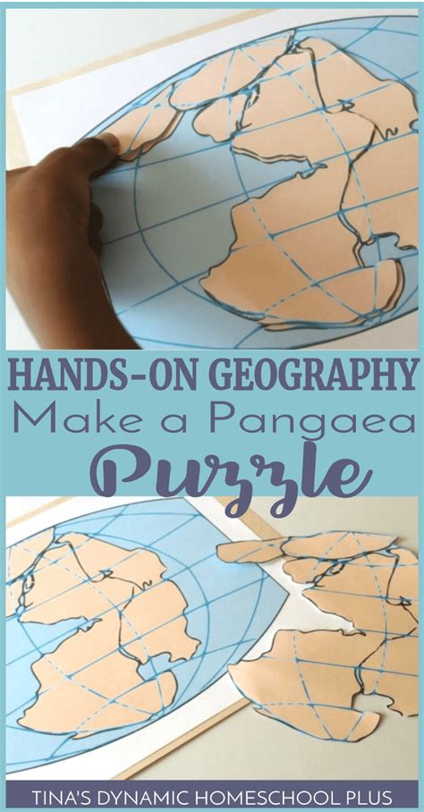 Pangaea Puzzle Printable For Teachers