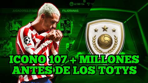 SACAMOS ICONO 107 SIN METER DINERO AL JUEGO GANAMOS MILLONES MI