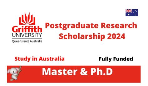 International Postgraduate Research Scholarship Griffith University