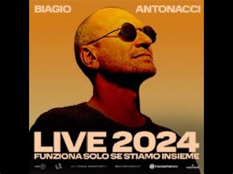 BIAGIO ANTONACCI LIVE 2024 ANFITEATRO DEGLI SCAVI POMPEI 18 07 2024