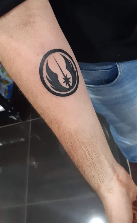 First tattoo! What better way to rep the Jedi Order :D : r/StarWarsTattoo