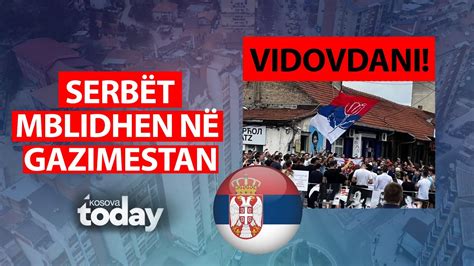 VIDOVDANI Serbët mblidhen në Gazimestan Kosova Today YouTube