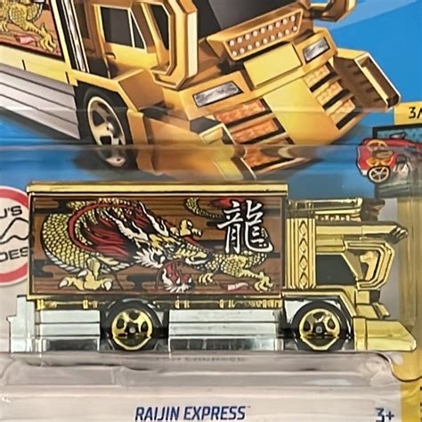 Mattel Toys Raijin Express Hw Art Cars Hot Wheels Poshmark