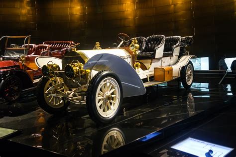 1908 Mercedes 75 PS Doppelphaeton Museum Exhibit 360CarMuseum