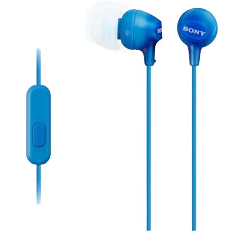 Auriculares Sony Ex Series Mdr Ex Lp Celeste Sony