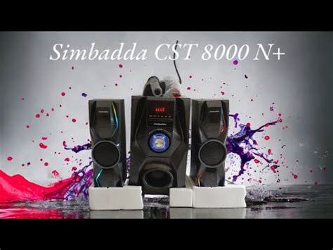 Unboxing Speaker Aktif Mega Bass Simbadda Cst N Youtube