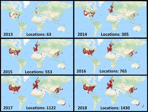 Tesla V3 Supercharger Map