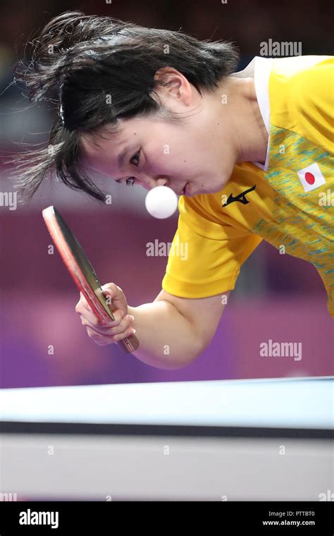 Buenos Aires 10th Oct 2018 Hirano Miu Of Japan Serves During The