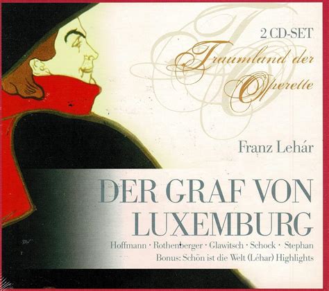 Der Graf Von Luxenburg: Amazon.co.uk: CDs & Vinyl