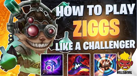 WILD RIFT How To Play Like A Challenger Ziggs Ziggs Gameplay