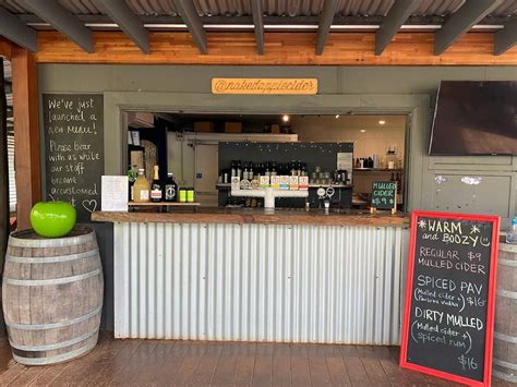 Menu At Naked Apple Cider House Restaurant Karragullen