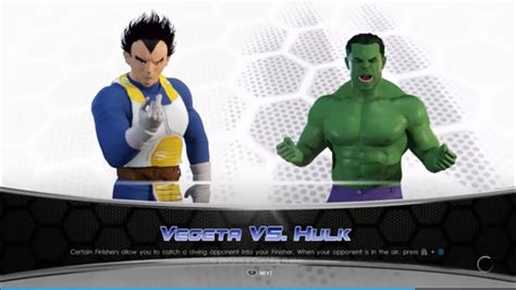 Wwe 2k22 Vegeta Vs Hulk Youtube