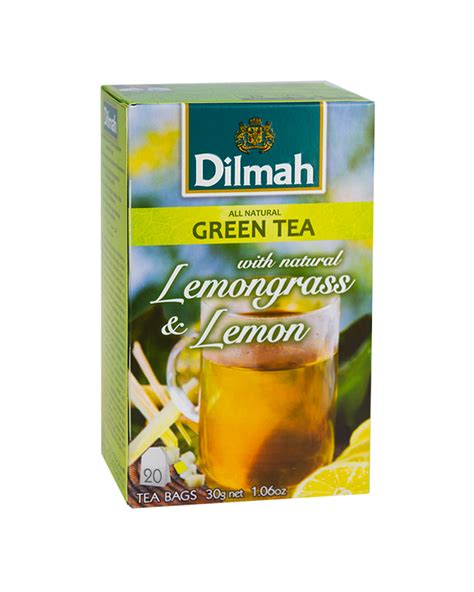 Dilmah Green Tea Lemongrass Lemon Torebek Sklepkawa Pl